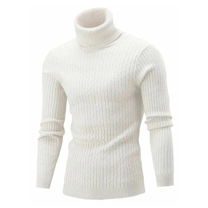 Winter Men's High Quality Turtleneck Sweater