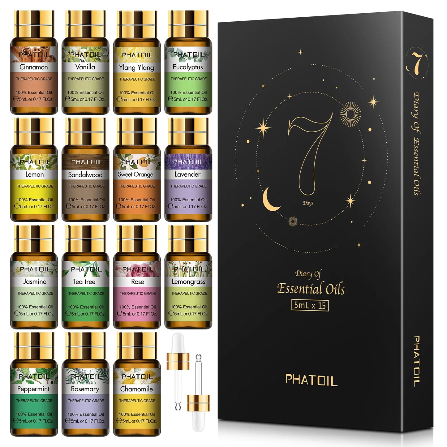 Pure Essential Oils 15pcs