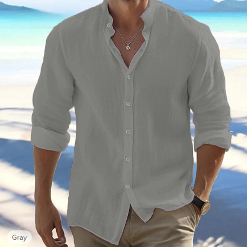 Stylish Cotton Linen Men's Collection - Hot Sale!