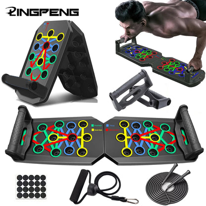 Draagbare multifunctionele push-up boardset