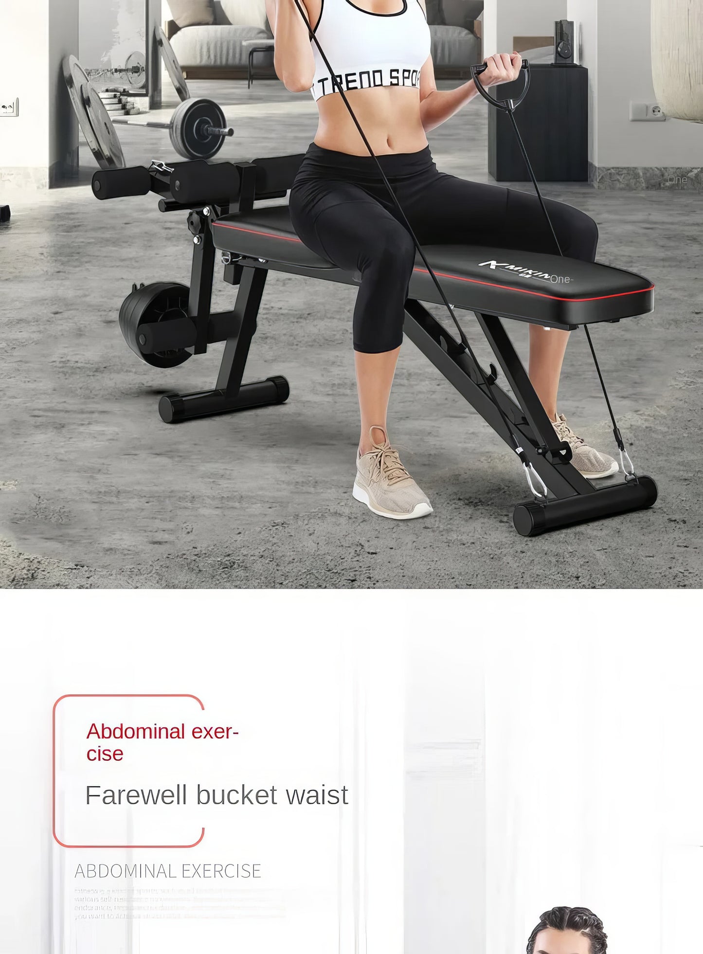 Draagbare Fitness Bench